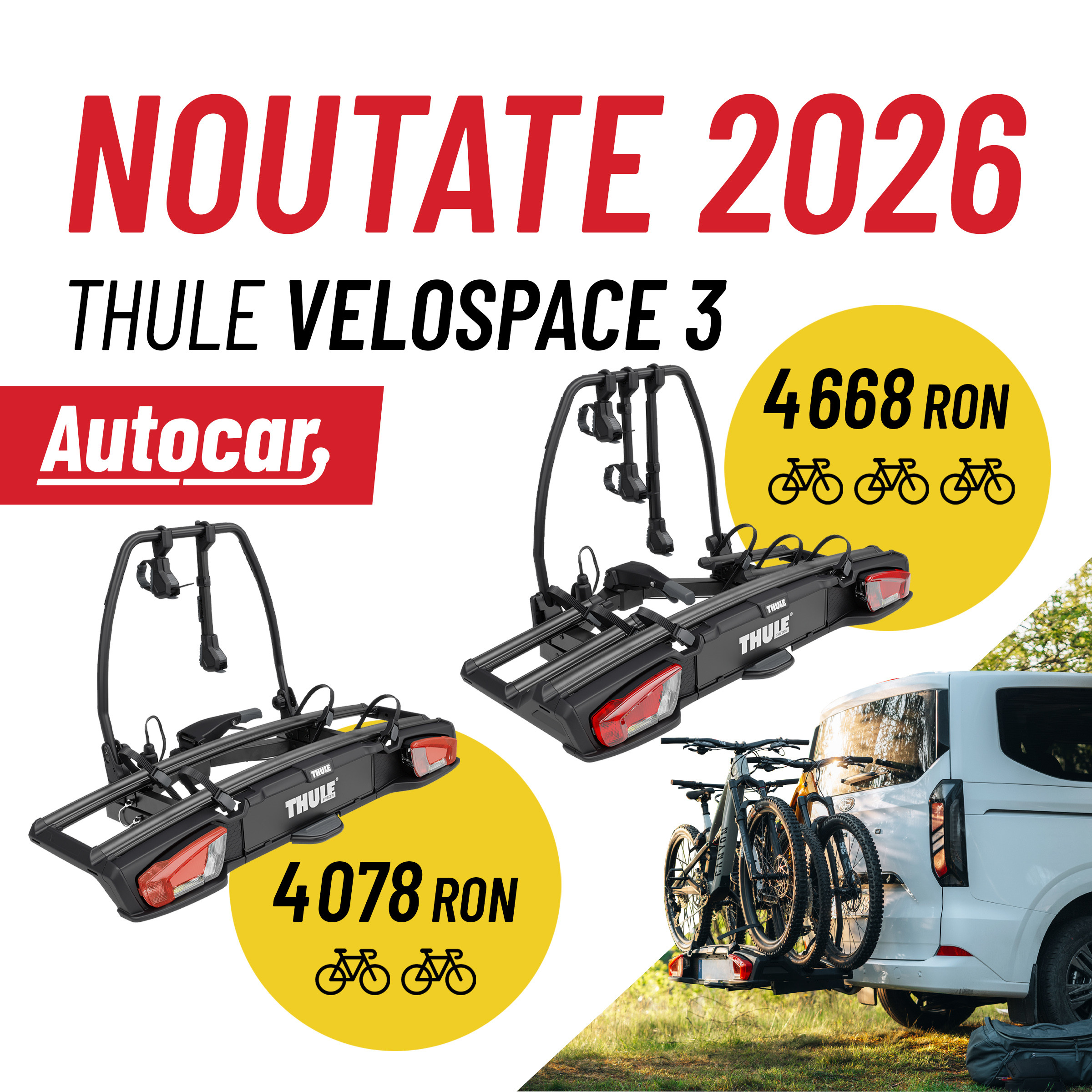 noutate 2026 Thule VeloSpace 3